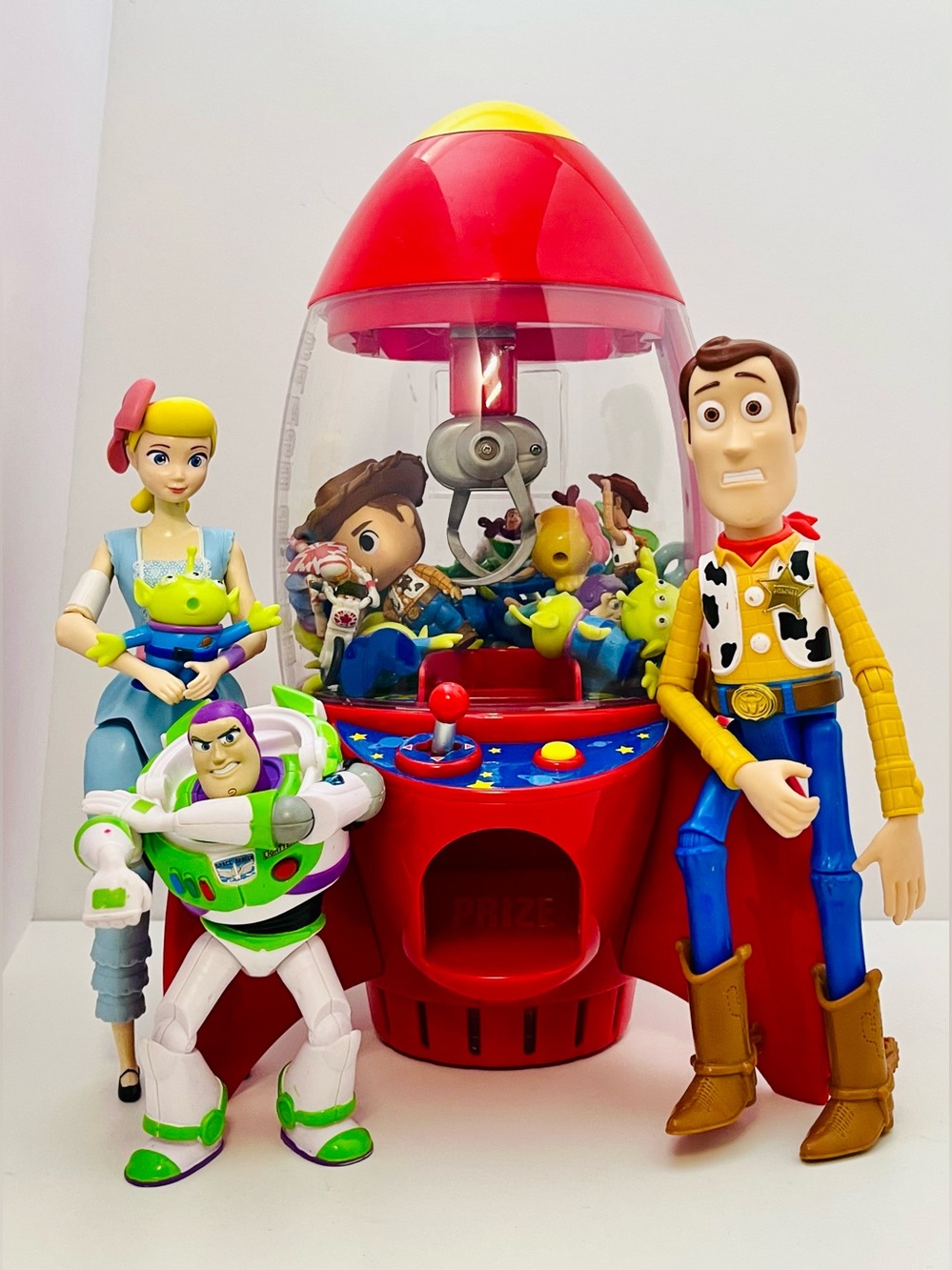 Toy Story Pizza Planet Claw Machine + Lots of Prizes
